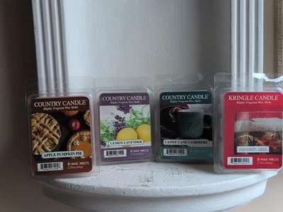 Sale Offer- Set Of 4 Rare Assorted Fragranced Wax Melts From KRINGLE Candle!! - Image 1 of 4