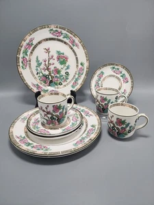 John Maddock India Tree Set di 3 Pane e Burro, Tazza Demitasse con Piattino - Foto 1 di 24
