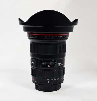 #Canon EF 16-35mm f/2.8 USM II L Lens for Canon - Black (S/N 2262196) - Image 1 of 4