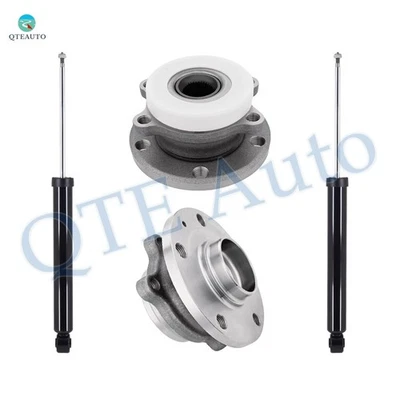 Set of 4 Rear Shock-Wheel Hub Bearing Assembly For 2015-2018 Audi Q3 Quattro - Image 1 of 4