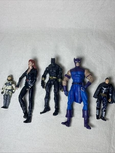 Gemischtes Marvel Action Figuren Konvolut 90er-2000er Jahre (5 Stück - Bild 1 von 9