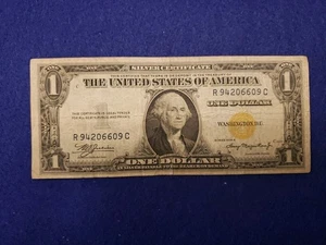 1935 A $1 One Dollar Silver Certificate North Africa WWII Emergency Issue - Picture 1 of 2