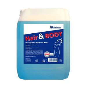 Dreiturm Hair & Body Duschgel, Shampoo,Haut und Haare, mild 10L - Bild 1 von 1