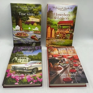 Savannah Secrets Series Book Lot of 4 Guidepost Hardcover - Like New - Foto 1 di 17