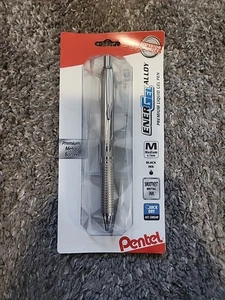 Rodillo de gel líquido de aleación Pentel Energel mediano 0,7 mm barril de metal plateado - Imagen 1 de 1