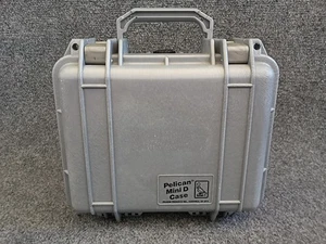 Pelican Watertight Mini-D Hard Case with Foam Insert - Picture 1 of 9
