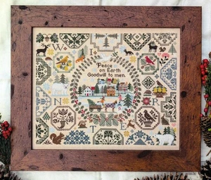 Peace On Earth by Lila's Studio cross stitch pattern - Picture 1 of 1