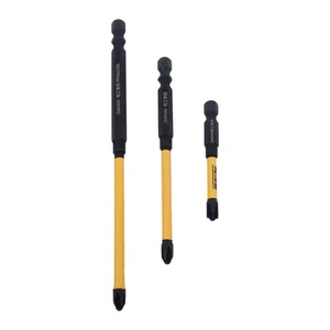 Industrial Grade Magnetic Screwdriver Bit Set for Electricians 65mm 110mm 150mm - Imagen 1 de 27