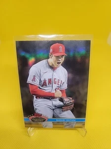 2021 Topps Stadium Club Chrome 1991 Design Variation Refractor Shohei Ohtani #37 - Picture 1 of 2
