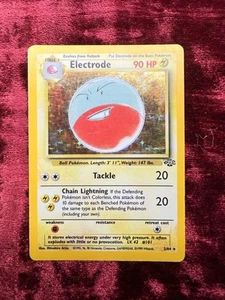 Electrode 1999 Pokemon Jungle 2/64 Rare Holo - Picture 1 of 3