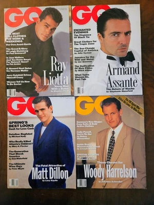 GQ Gentlemen's Quarterly Magazine, Feb, March,  April and May 1991 - Image 1 of 4
