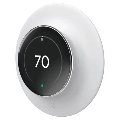 Para Google Nest 4ta Generación | Spigen Nest Aprendizaje Termostato Placa de Pared Foto 1 de 4