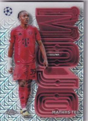 Topps CL Club Competition 2025 No. MJ-13 Mathys Tel Mojo Case Hit SSP - Image 1 of 2
