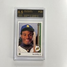 Ken Griffey Jr - 1989 Upper Deck - #1 - FCG 8.5