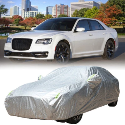 Cubierta de coche de algodón grueso de alta resistencia de 6 capas protección anti granizo para Chrysler 300 Foto 1 de 4