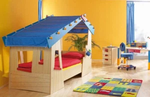 HABA Kinder-Bett Onkel Toms Hütte Baumhaus Kinderzimmer Top Zustand Abenteuer - Bild 1 von 19