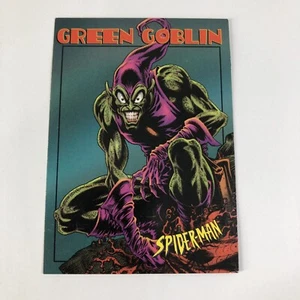 "GREEN GOBLIN" Marvel Spider-Man 1997 Fleer Skybox Trading Card #19 - Foto 1 di 5