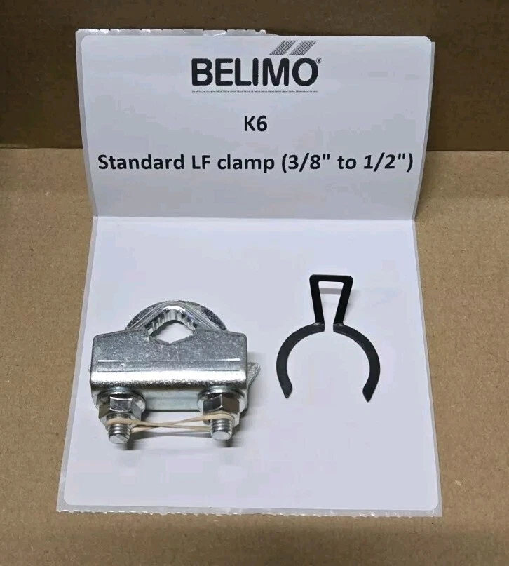 *New Unused* Belimo K6 LF Series Damper Actuator Clamp & Clip