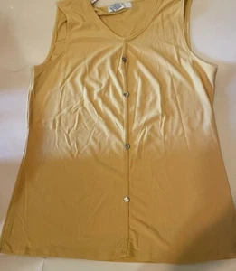 Diana Belle Damen kleines Tank Top dehnbar ärmellos Damen ärmellose Bluse - Bild 1 von 5