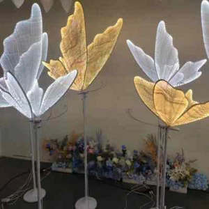 New Butterfly Floor lamp Creative Butterfly Ceiling Lamp Butterfly Hanging Prop - Picture 1 of 30