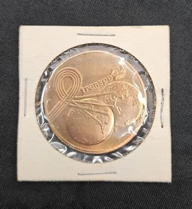 Medalla Transpo First US International Transportation Exposition 1972 - Imagen 1 de 2