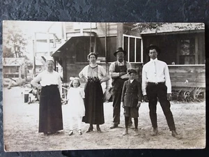 2 Vintage Unused Real Photo Postcards Family Americana History RPPC Collect Eph - Picture 1 of 6