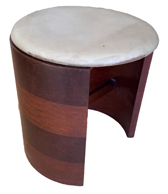 Silla taburete de madera Rohde Herman Miller East Indian Laurel Art Deco 1935 de colección Foto 1 de 4