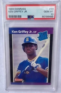 1 Ken Griffey Jr Card +8 Modern Cards MLB HOT Pack Repack Rookies! Mystery Pack - Picture 1 of 8