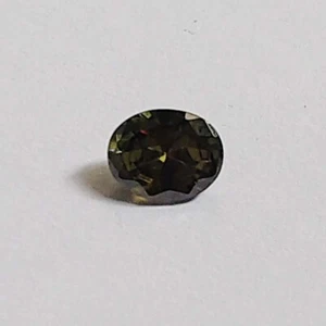 4.5 Ct Certified Natural Oval Shape Green Zircon Diamonds VVS Gemstone AE-941 - Picture 1 of 4