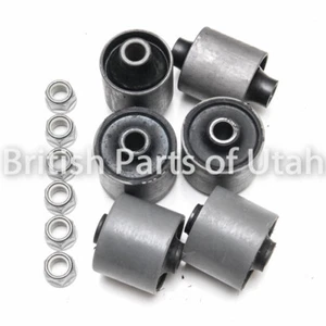 Land Rover Discovery 2 II brazo delantero radio arbusto con kit de tuercas Nyloc - Imagen 1 de 2