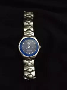 Clique Blue Dial, Silver Band, Water Resistant, Japan Movement Wristwatch - Picture 1 of 6