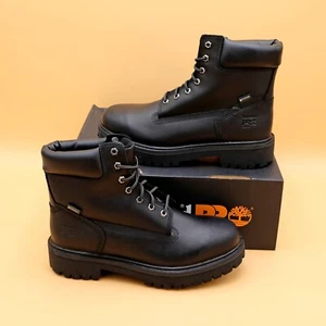 Timberland Pro Herren 6" DIRECT ATTACH wasserdichte Arbeitsstiefel Gr. 12 schwarz weiche Zehenpartie - Bild 1 von 5