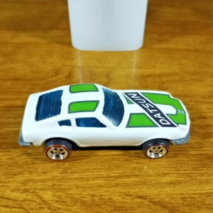 Custom Made Hot Wheels Real Riders Redline Z-Whiz Datsun 240Z White Hong Kong - Picture 1 of 6