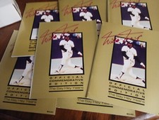 WILLIE MAYS 1983 LOT (10) Commemorative Edition "The Say Hey Years"  Program