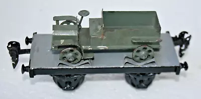 Märklin Plattformwagen 1925/0 Mit Heeresgut E.T.D. 53   20 Jahre • 146€