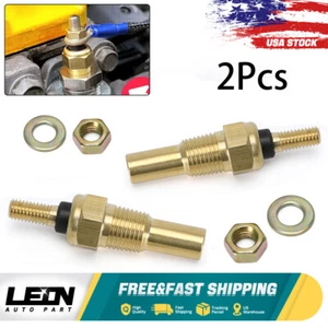2X Car Water / Oil Temp Temperature 1/8 NPT 12V Electrical Sender Sending Sensor - Picture 1 of 13