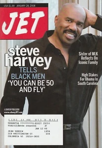 JET MAGAZINE JANUARY 28, 2008 *STEVE HARVEY* - Picture 1 of 1