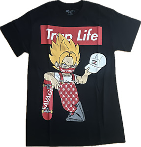 T-SHIRT À MANCHES COURTES IMPRIMÉ TRAP LIFE NEUF !