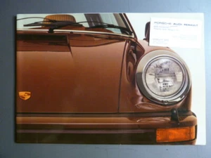 1977 Porsche 911 SC & Turbo DELUXE Showroom Sales Brochure RARE!! Awesome XLNT - Picture 1 of 2
