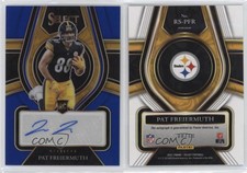 2021 Panini Select Signatures Blue Prizm /60 Pat Freiermuth Rookie Auto RC