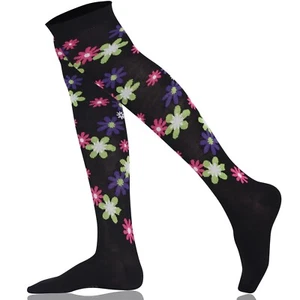 Mysocks Damensocken über dem Knie gekämmte Baumwolle nahtlose Zehenpartie - Bild 1 von 38