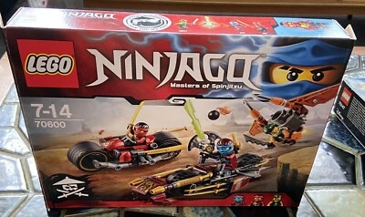 LEGO NINJAGO Ninja Bike Chase Masters Of Spinjitzu #70600 7-14 231 piezas nuevo Foto 1 de 4