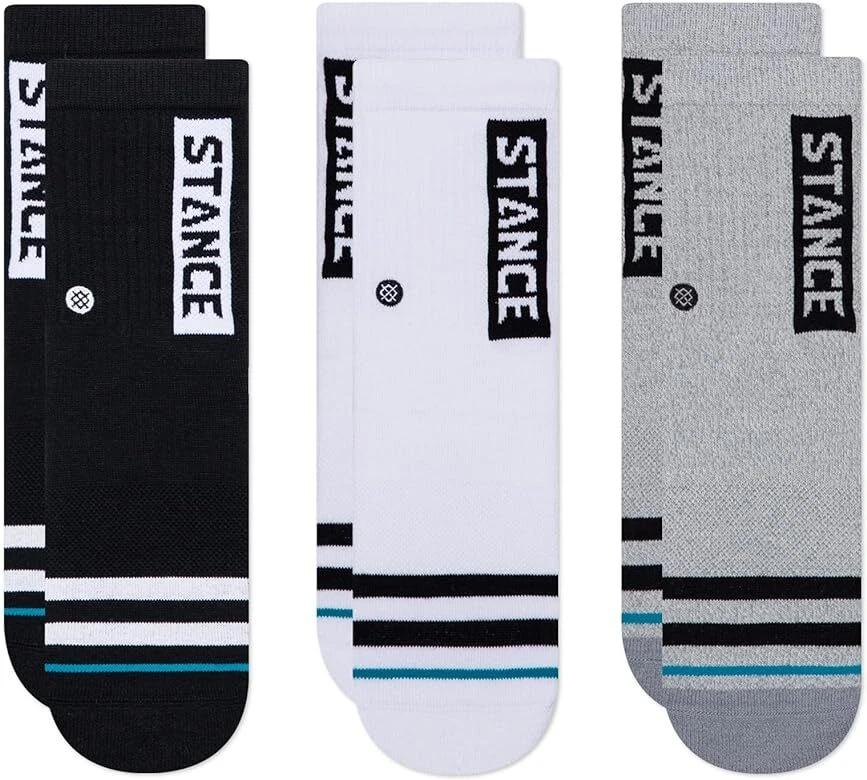 Pack de 3 calcetines STANCE para niños OG ST PAQUETE DE 3 - Multi - Medianos (Y 11-2) - Nuevos con etiquetas Foto 1 de 1