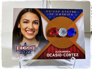 1/1 • Decision 2022 Political Gems - Congresswoman Alexandria Ocasio-Cortez AOC - Picture 1 of 6