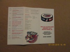 IHL Grand Rapids Griffins Vintage 1997 All-Star Game Hockey Brochure