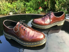 burgundy patent doc martens