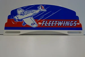 FLEETWINGS 4 1/2" High by 10" Wide AUTO PLATE TOPPER - Picture 1 of 4