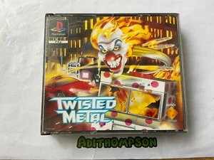 Twisted metal game ps1 sony PlayStation big box version - Picture 1 of 15