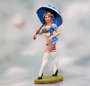 ⭐Alisa. Action Girl Collectible Miniature 3D Figurine . 54mm 1/32 PAINTED⭐ - Picture 1 of 7