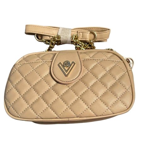 Valentino Orlandi borsa per fotocamera marrone chiaro